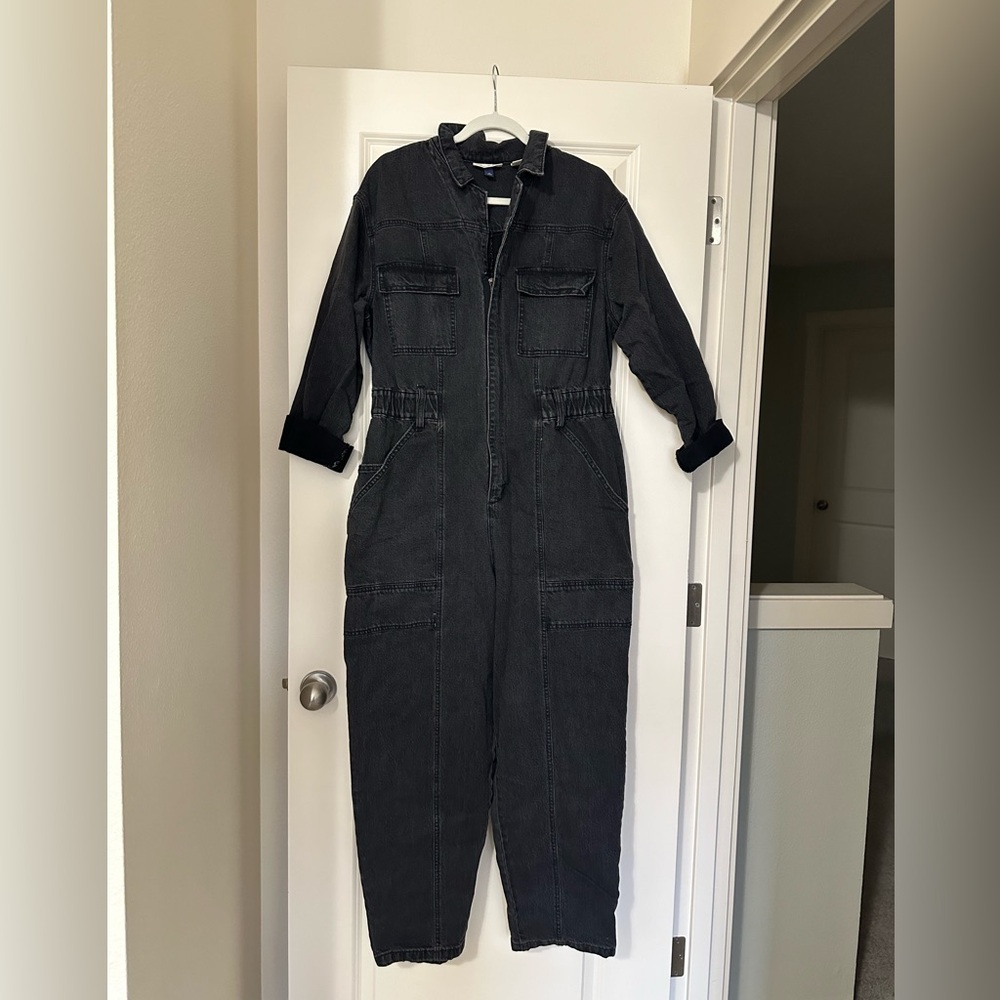Universal thread denim jumpsuit